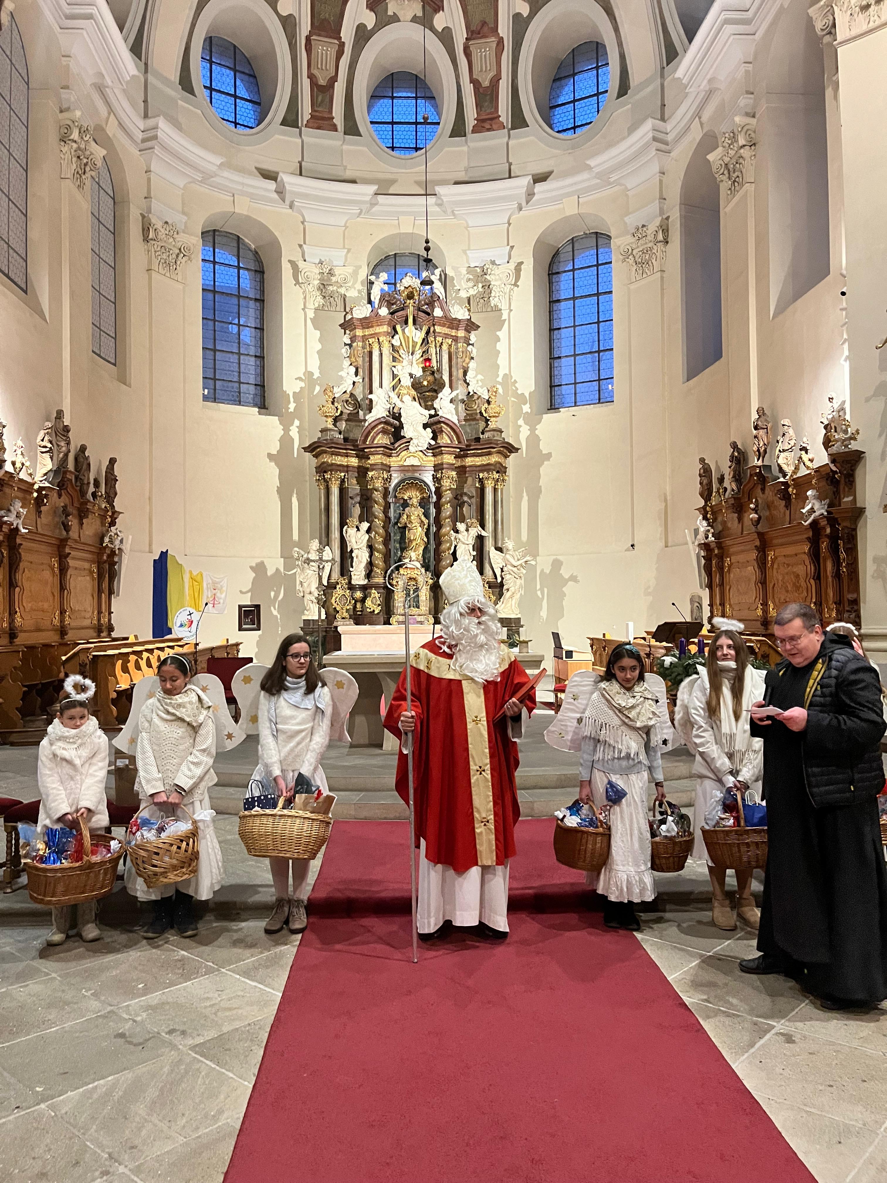 Svatý Mikuláš v břevnovském klášteře