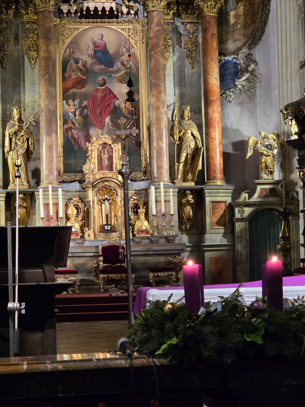 Benefiční koncert v broumovském klášteře varhanní hudba a adventní program