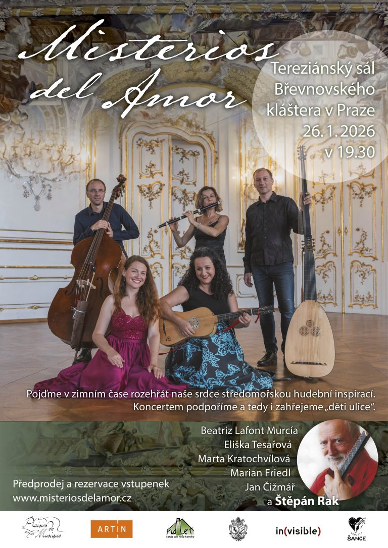Koncert Misterios del Amor v Břevnovském klášteře v Praze