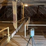 Digitální kontrola krovu v Břevnovském klášteře pomocí moderní měřicí techniky