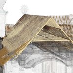 3D model krovu Břevnovského kláštera jako podklad pro rekonstrukci střechy