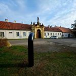 Zvukové zařízení Poesiomat u Břevnovského kláštera