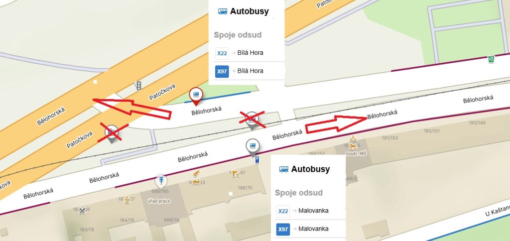 Tramvaje břevnovský klášter