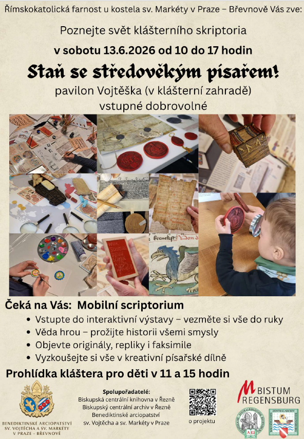 Mobilní skriptorium | Břevnovský klášter