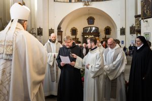 Věčné sliby otce Cyrila Tomáše Havla v Břevnovském klášteře