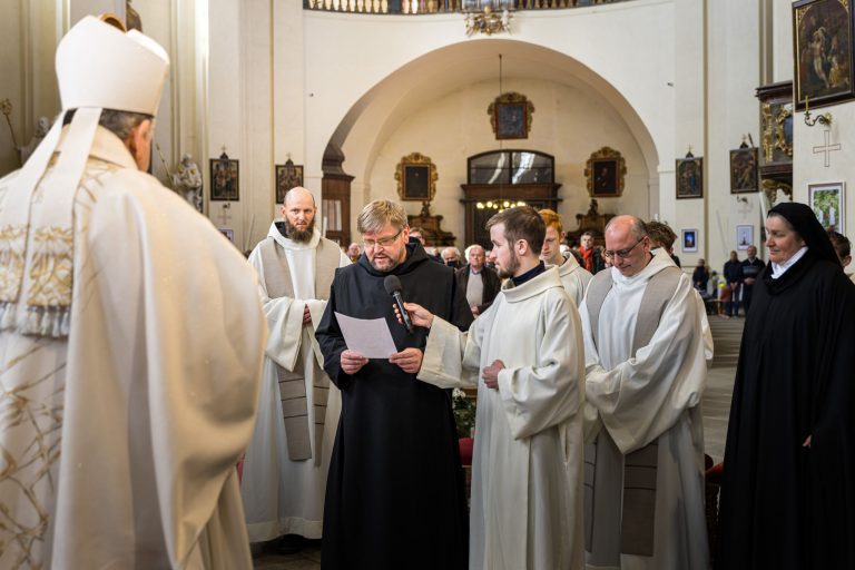 věčné sliby podle Řehole svatého Benedikta otec Cyril Tomáš Havel